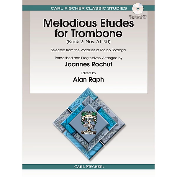 Carl Fischer Melodious Etudes for Trombone, Vol. 2