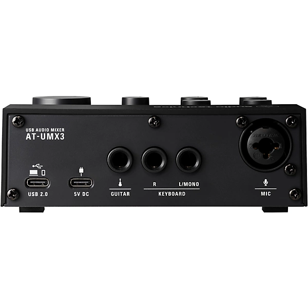 Audio-Technica AT-UMX3 Livestreaming USB Audio Mixer 8 Audio-Technica AT-UMX3 Livestreaming USB Audio Mixer