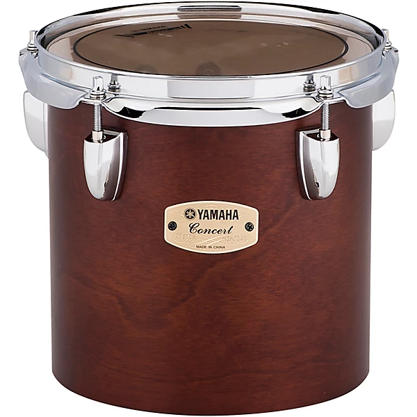 Yamaha Intermediate Concert Tom with YESS Mount 8 x 5.5 in. Darkwood Stain