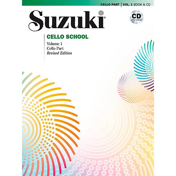 Alfred Suzuki Cello School Book & CD Volume 1 (Revised)