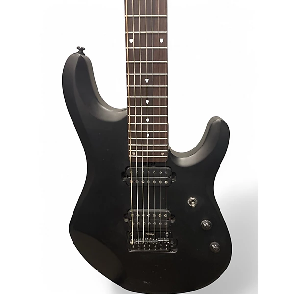 Used Sterling by Music Man JP70 John Petrucci Signature Black Solid Body Electric Guitar 6 Used Sterling by Music Man JP70 John Petrucci Signature Black Solid Body Electric Guitar