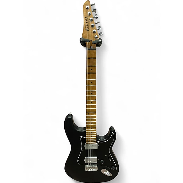 Used Kiesel Delos Black Solid Body Electric Guitar