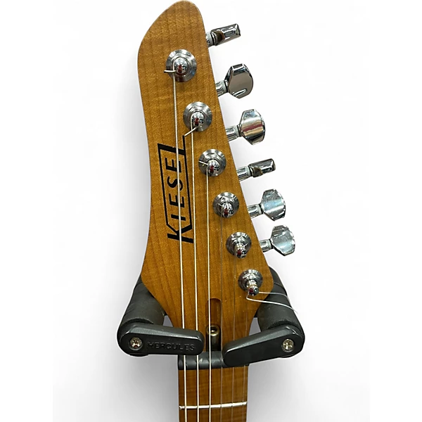 Used Kiesel Delos Black Solid Body Electric Guitar 4 Used Kiesel Delos Black Solid Body Electric Guitar