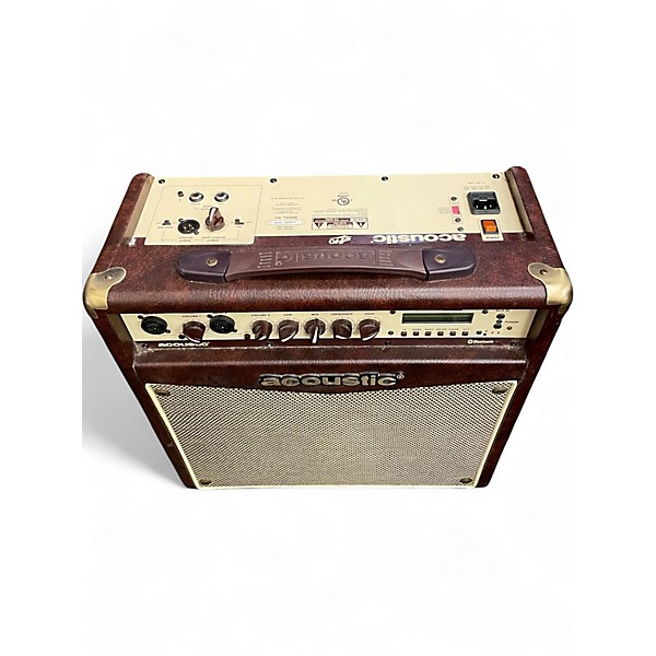 Used Acoustic A40 40W Acoustic Guitar Combo Amp 4 Used Acoustic A40 40W Acoustic Guitar Combo Amp