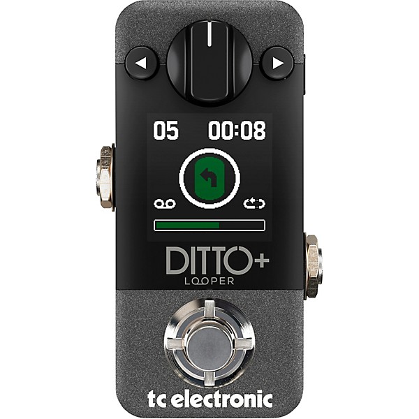 TC Electronic Ditto+ Looper Effects Pedal Black