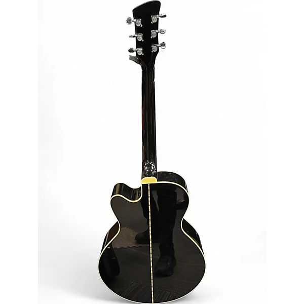 Used Charvel 625 D MBK Black Acoustic Electric Guitar