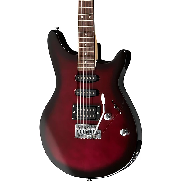 Rogue Rocketeer Electric Guitar Pack Wine Burst 4 Rogue Rocketeer Electric Guitar Pack Wine Burst