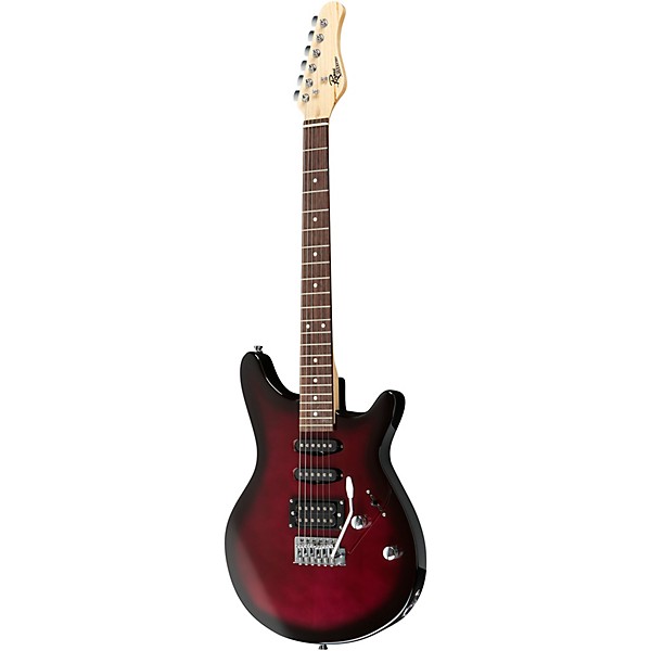 Rogue Rocketeer Electric Guitar Pack Wine Burst 8 Rogue Rocketeer Electric Guitar Pack Wine Burst