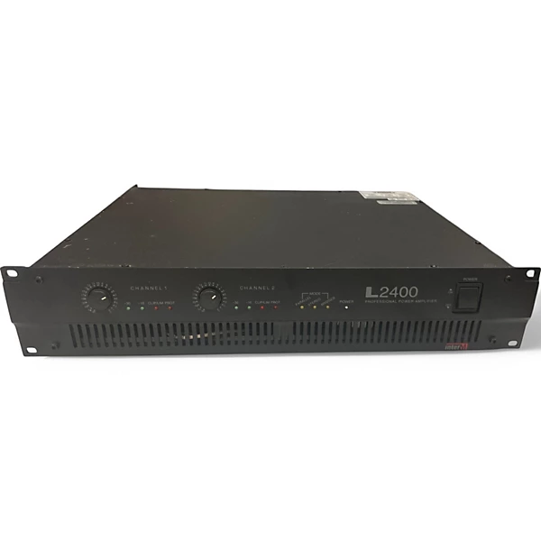 Used Interm L2400 Power Amp