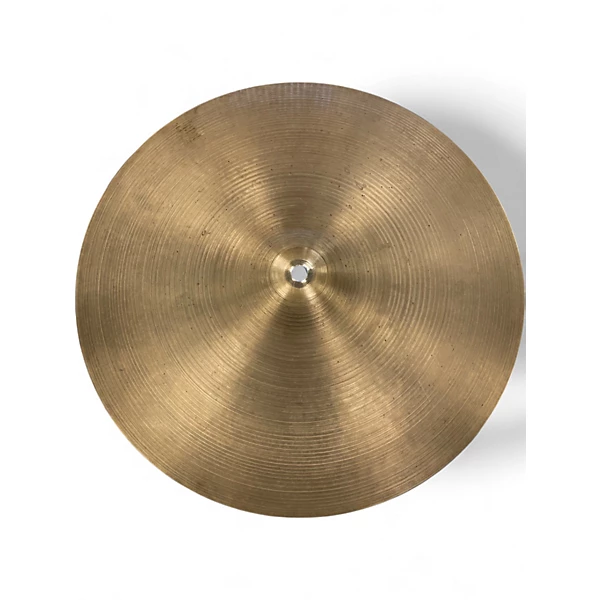 Used Zildjian 14in New Beat Hi Hat Pair Cymbal 4 Used Zildjian 14in New Beat Hi Hat Pair Cymbal