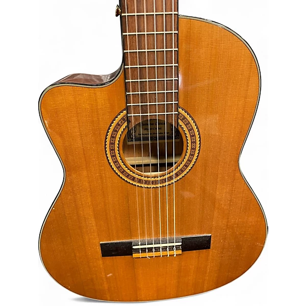 Used Espana CSCML Natural Classical Acoustic Electric Guitar