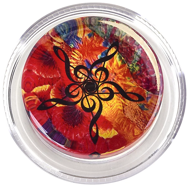 Magic Rosin 3G Formula Rosin Groovy Kaleidoscope Treble Clef