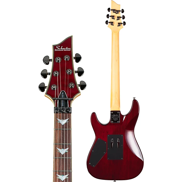 Schecter Guitar Research Omen Extreme-6 FR Electric Guitar Black Cherry 8 Schecter Guitar Research Omen Extreme-6 FR Electric Guitar Black Cherry