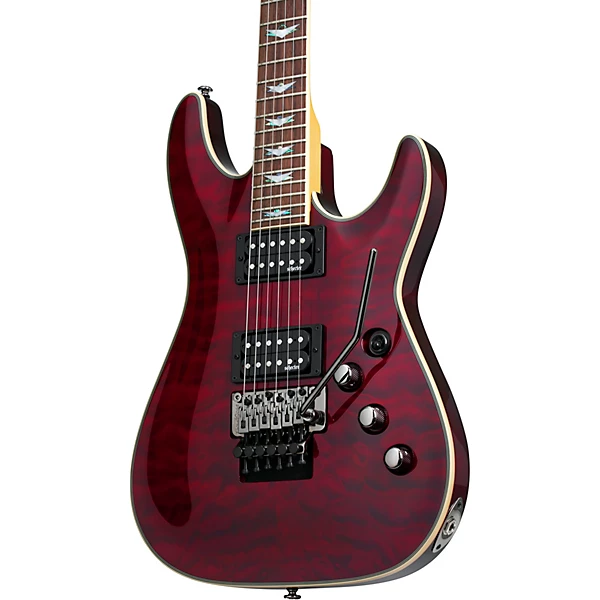 Schecter Guitar Research Omen Extreme-6 FR Electric Guitar Black Cherry 10 Schecter Guitar Research Omen Extreme-6 FR Electric Guitar Black Cherry
