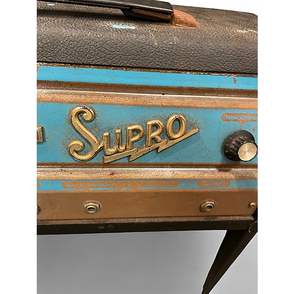 Vintage 1965 Supro s6616 Tube Guitar Combo Amp 4 Vintage 1965 Supro s6616 Tube Guitar Combo Amp