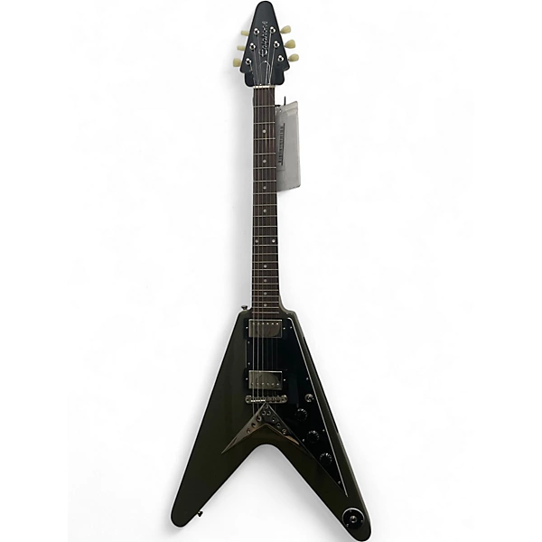 Used Epiphone FLYING V OLIVE DRAB Solid Body Electric Guitar