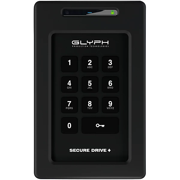 Glyph SecureDrive+ Professional Encrypted SSD with Keypad 8 TB