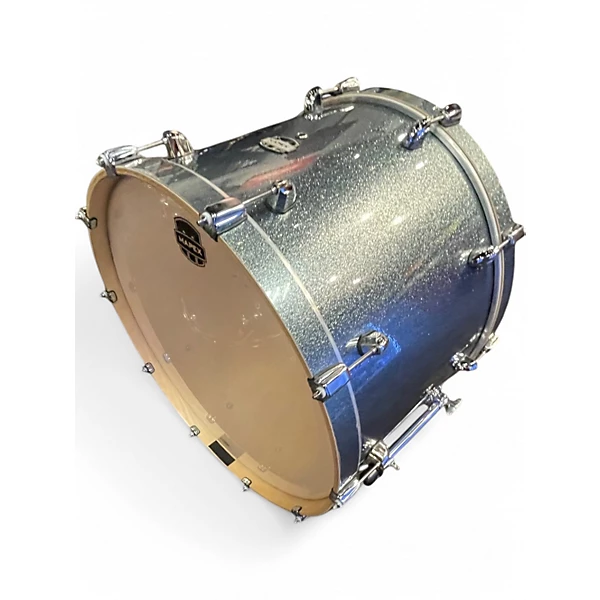 Used Mapex 4 Piece Mars Blue Drum Kit 4 Used Mapex 4 Piece Mars Blue Drum Kit