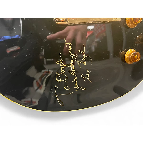 Used Gibson 40TH ANIVERSARY LES PAUL LIMITIED EDITION Black Solid Body Electric Guitar 6 Used Gibson 40TH ANIVERSARY LES PAUL LIMITIED EDITION Black Solid Body Electric Guitar