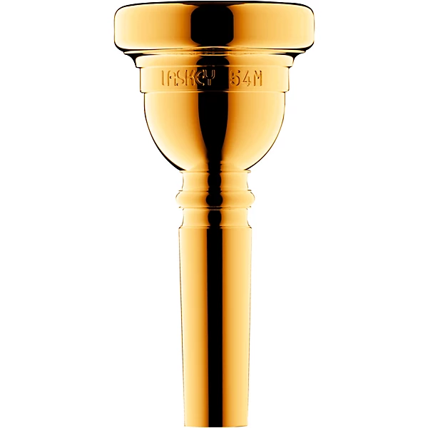 Laskey Classic Series Large Shank Trombone Mouthpiece in Gold 54M