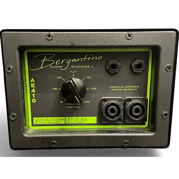 Used Bergantino ae410 Bass Cabinet 6 Used Bergantino ae410 Bass Cabinet