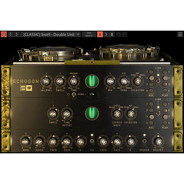 Overloud GEM ECHOSON Legendary Magnetic Drum Delay (Download) 4 Overloud GEM ECHOSON Legendary Magnetic Drum Delay (Download)