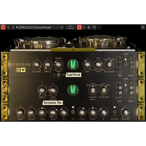 Overloud GEM ECHOSON Legendary Magnetic Drum Delay (Download) 6 Overloud GEM ECHOSON Legendary Magnetic Drum Delay (Download)