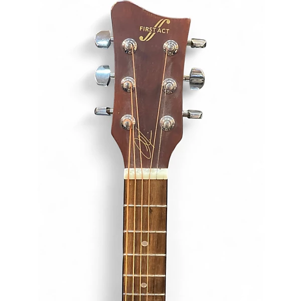 Used First Act AL363 Natural Acoustic Guitar 6 Used First Act AL363 Natural Acoustic Guitar