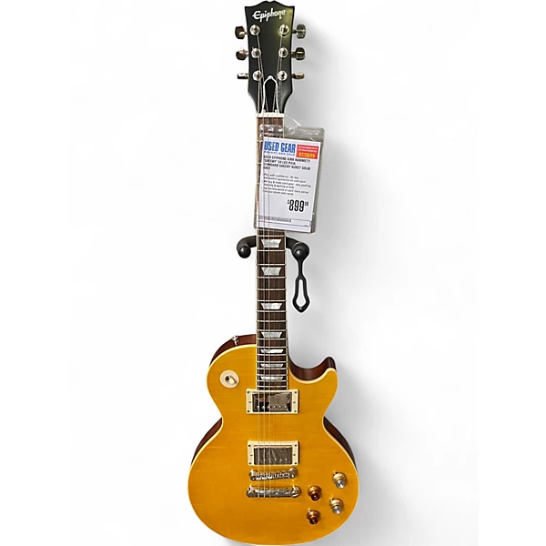 Used Epiphone Kirk Hammett Greeny 59 Les Paul Standard Greeny Burst Solid Body Electric Guitar