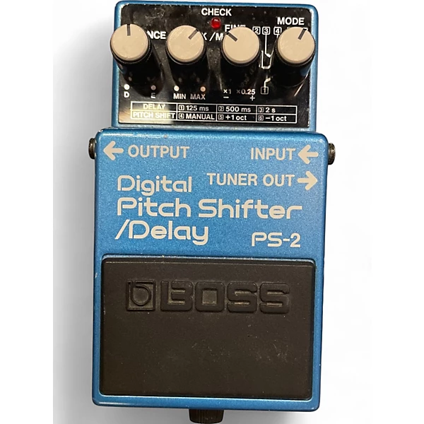 Used BOSS PS-2 oscillating MIJ Effect Pedal
