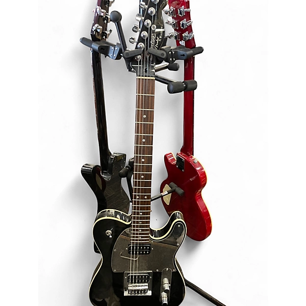 Used Squier John 5 Signature Telecaster Black Solid Body Electric Guitar