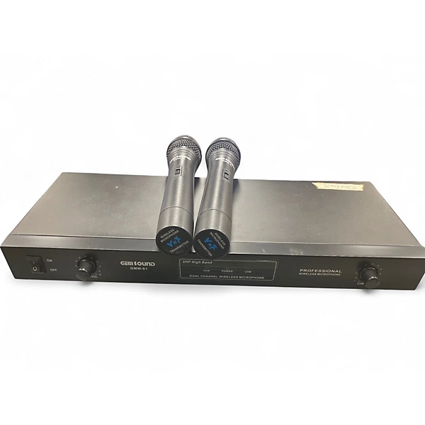 Used Gem Sound GMW61 Handheld Wireless System