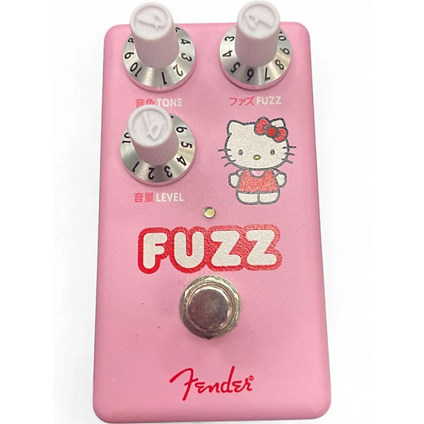 Used Fender HELLO KITTY FUZZ PEDAL Effect Pedal 4 Used Fender HELLO KITTY FUZZ PEDAL Effect Pedal