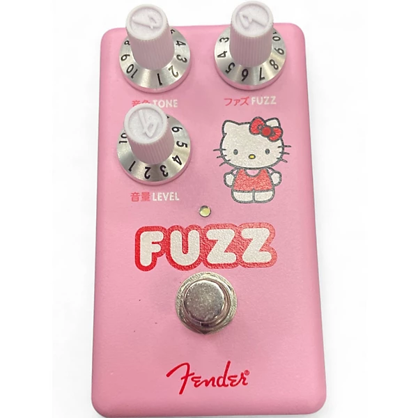 Used Fender HELLO KITTY FUZZ PEDAL Effect Pedal 6 Used Fender HELLO KITTY FUZZ PEDAL Effect Pedal