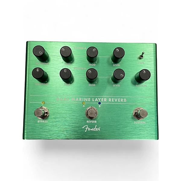 Used Fender DUAL MARINE LAYER REVERB Effect Pedal