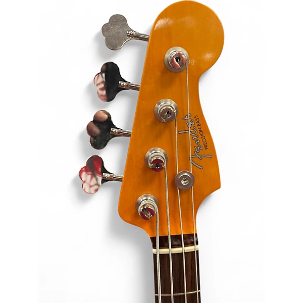 Used Fender 1962 Reissue Precision Bass 3 Color Sunburst Electric Bass Guitar 4 Used Fender 1962 Reissue Precision Bass 3 Color Sunburst Electric Bass Guitar