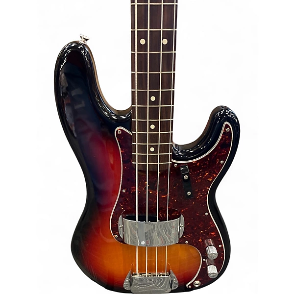 Used Fender 1962 Reissue Precision Bass 3 Color Sunburst Electric Bass Guitar 6 Used Fender 1962 Reissue Precision Bass 3 Color Sunburst Electric Bass Guitar