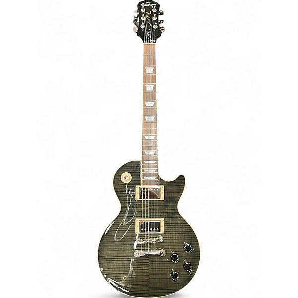 Used Epiphone LES PAUL 1960 TRIBUTE PLUS Royal Olive Solid Body Electric Guitar