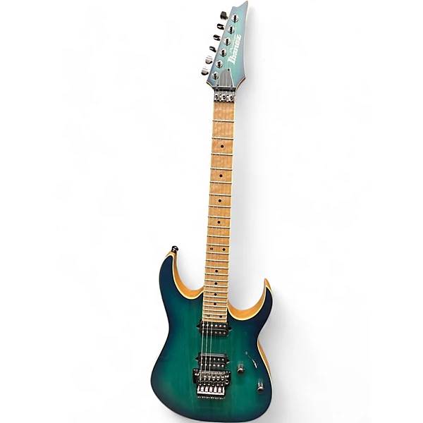 Used Ibanez RG5220 Caribbean burst Solid Body Electric Guitar