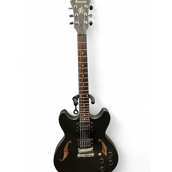 Used Ibanez AS73B Artcore Black Hollow Body Electric Guitar