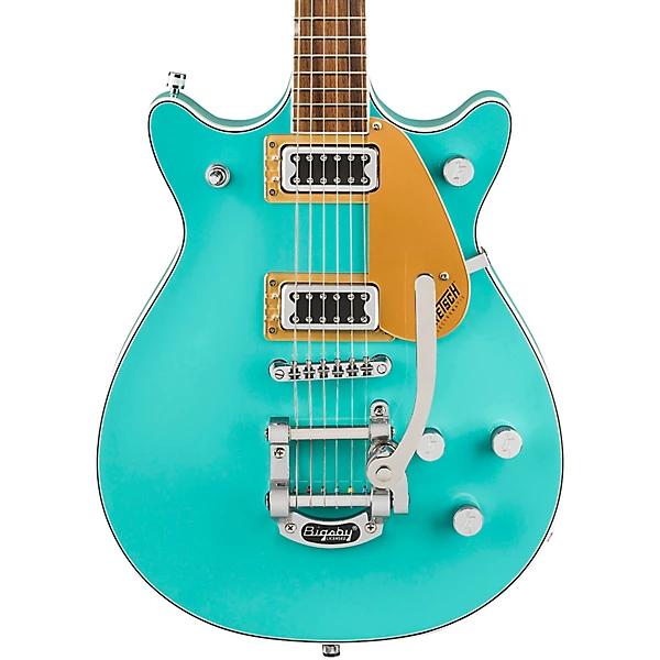 Gretsch Guitars G5232T Electromatic Double Jet FT With Bigsby Electric Guitar Caicos Green