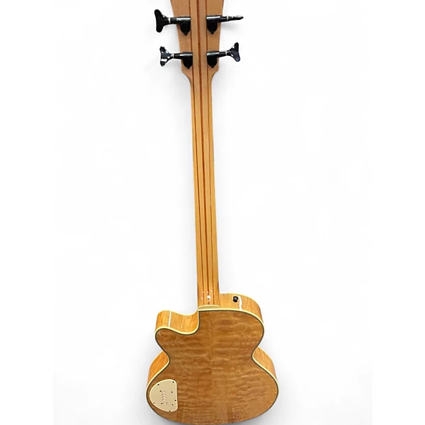Used Washburn AB40SHNK Amber Acoustic Bass Guitar 4 Used Washburn AB40SHNK Amber Acoustic Bass Guitar