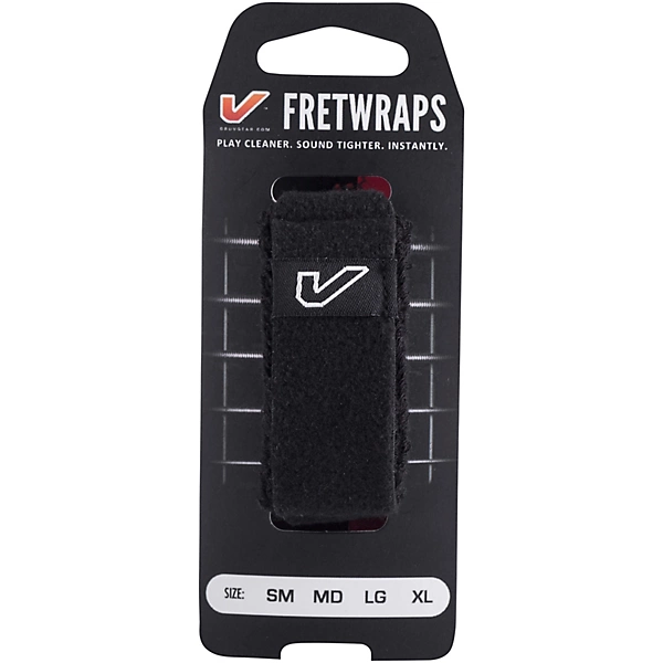 Gruv Gear FretWraps String Muters 1-Pack Black Large