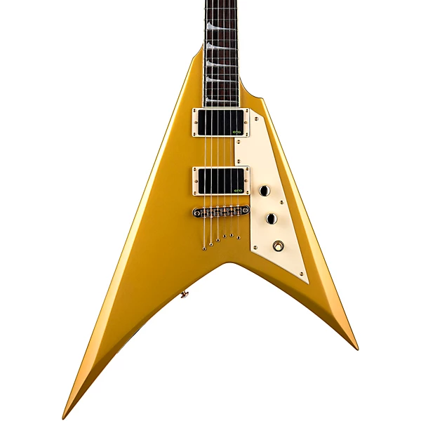 ESP LTD Kirk Hammett Signature KH-V Electric Guitar Metallic Gold Sparkle