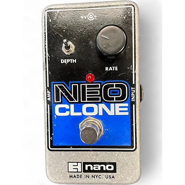 Used Electro-Harmonix Neo Clone Analog Chorus Effect Pedal 4 Used Electro-Harmonix Neo Clone Analog Chorus Effect Pedal