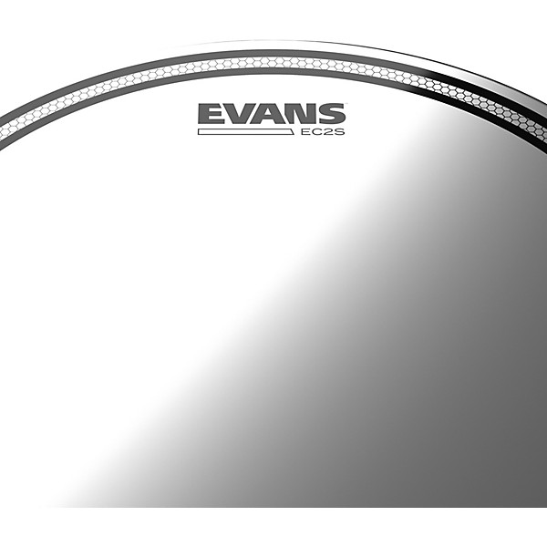 EVANS EC2S Clear Tom Heads With Free 14 HD Dry Snare Head 10, 12, 14 in. 4 EVANS EC2S Clear Tom Heads With Free 14 HD Dry Snare Head 10, 12, 14 in.