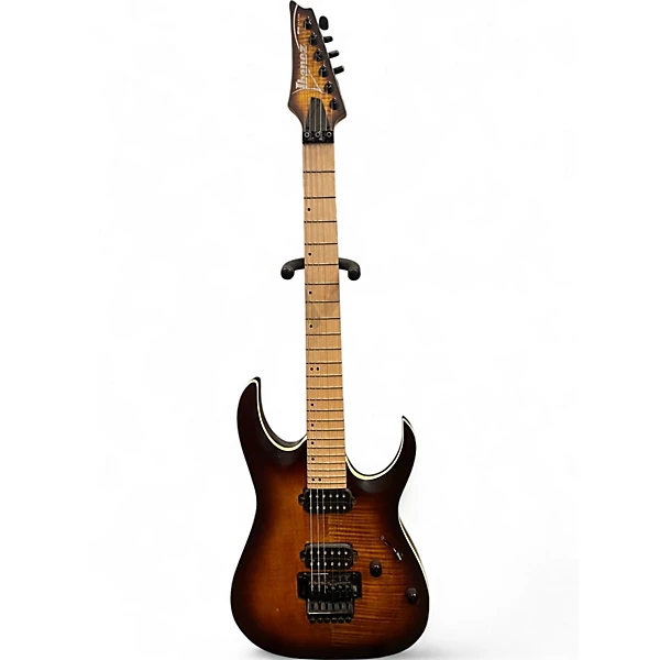 Used Ibanez RGAR42MFMT Dragon Eye Burst Solid Body Electric Guitar