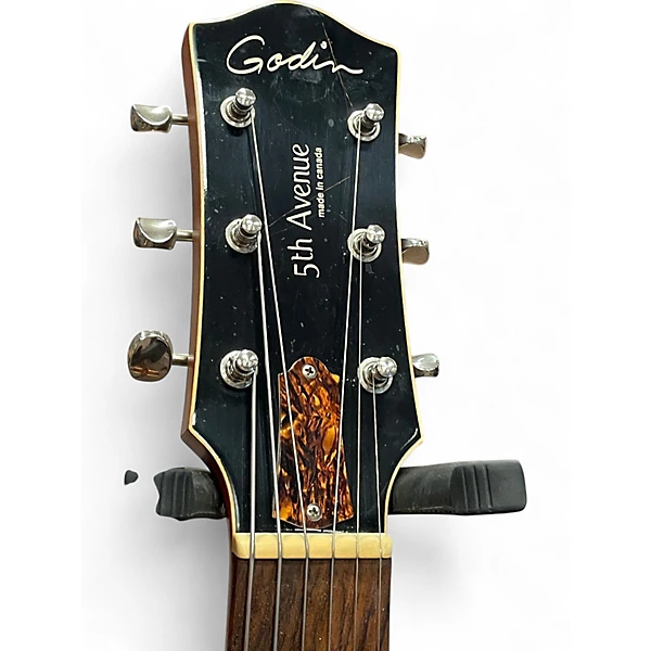 Used Godin 5th avenue cognac burst sg cognac burst Acoustic Guitar 4 Used Godin 5th avenue cognac burst sg cognac burst Acoustic Guitar