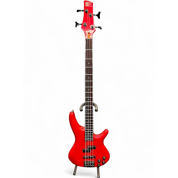Used Ibanez RB800 Candy Apple Red Solid Body Electric Guitar