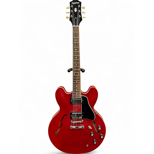 Used Epiphone ES335 Cherry Hollow Body Electric Guitar